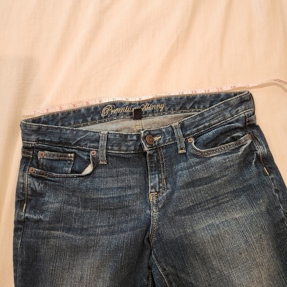 Gap Jeans midrise y2k skinny dark wash womens size 10 - Picture 4 of 9